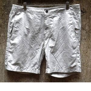 Onia Gray Cotton Blend Shorts Size 34